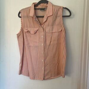 Vintage striped sleeveless shirt